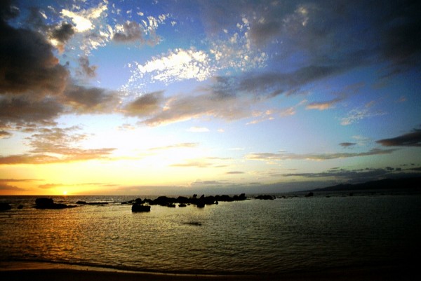 Sonnenaufgang am Strand von Playa Giron (B1)