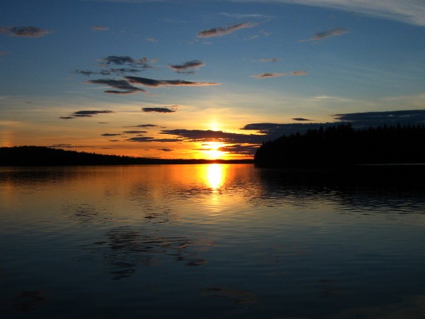 In der Nähe von Kaavi in Finnland, Sommer 2006.