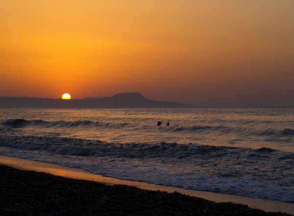 Rethimnon am Strand, also auf Kreta *g*
